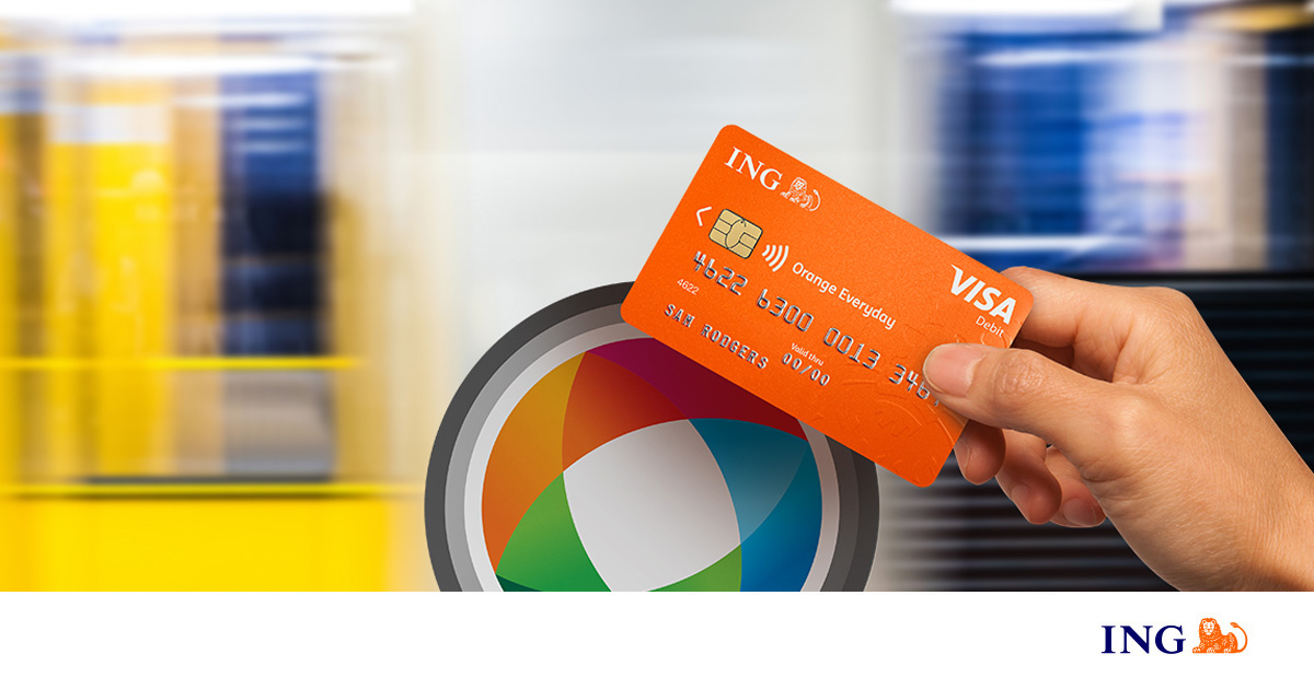 Introducing Orange Everyday Your new Opal card. ING